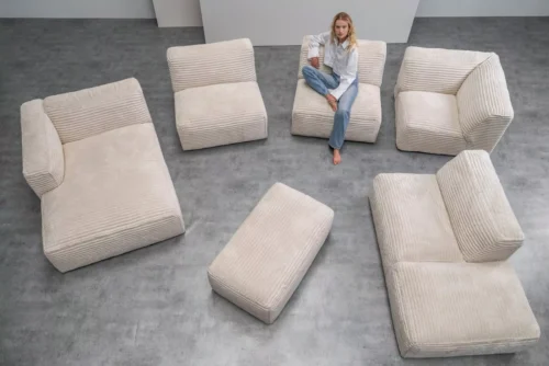 VILLINKI modulaarinen u-kulmasohva indecoria